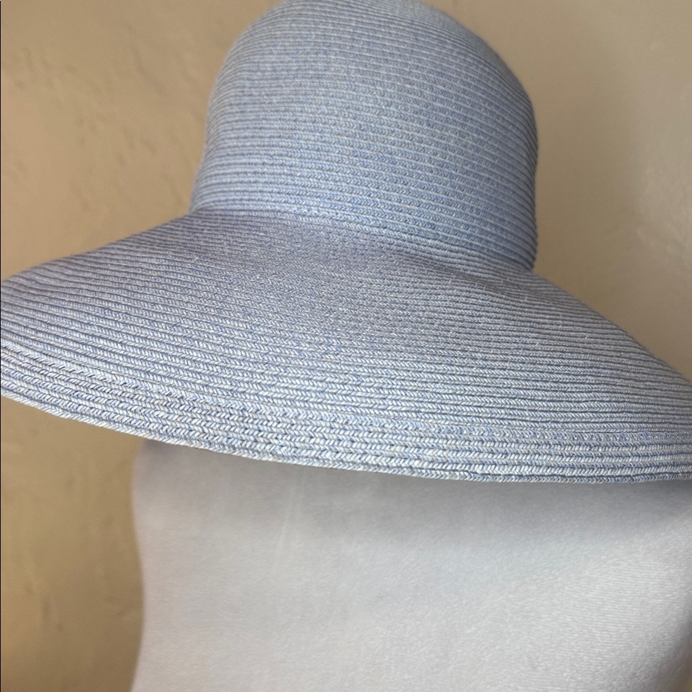 Eric Javits Hampton Squishee Packable Straw Sun Hat - Picture 7 of 9